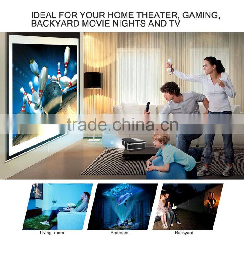 4200Lumens Full HD mobile projector 3d smart beam projector
