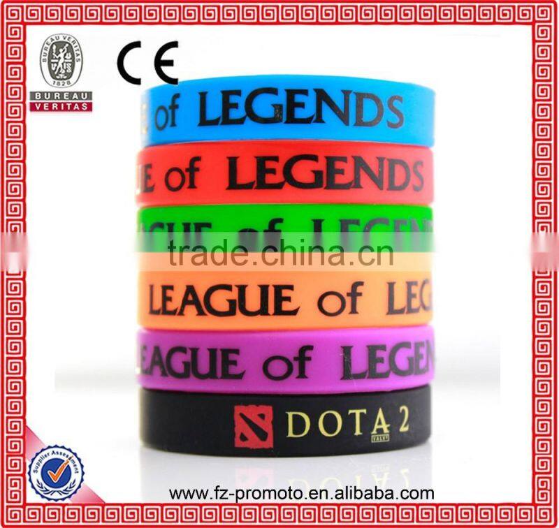 Silicone Wristband for Promotional Gifts Silicone Wristband Blue, Rubber Wristband