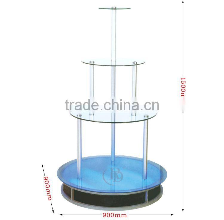 AD-09 glass corner shelf