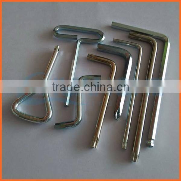 China manufacturer hex wrench used in repairing factory