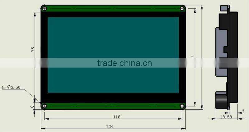 RISTRON 5.0 Inch Industrial Touch Screen