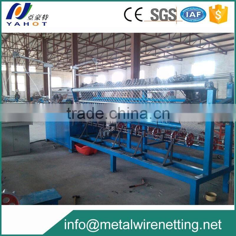 chain link wire mesh fence machine/chain link fence machine/chain link fence machine price