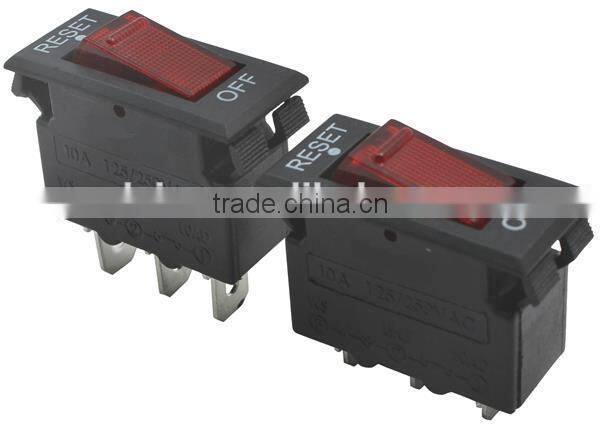 ST-001 rocker switch type circuit breaker