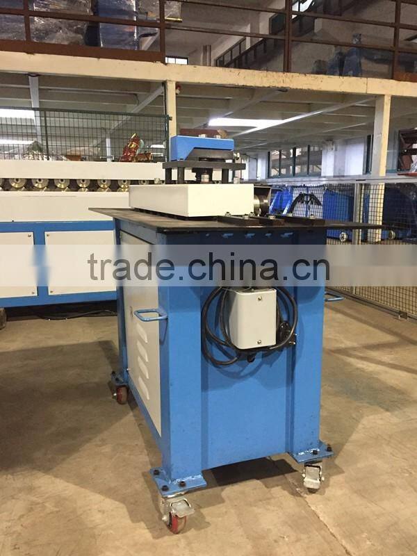 Air duct pittsburgh lock former machine LC-12DR