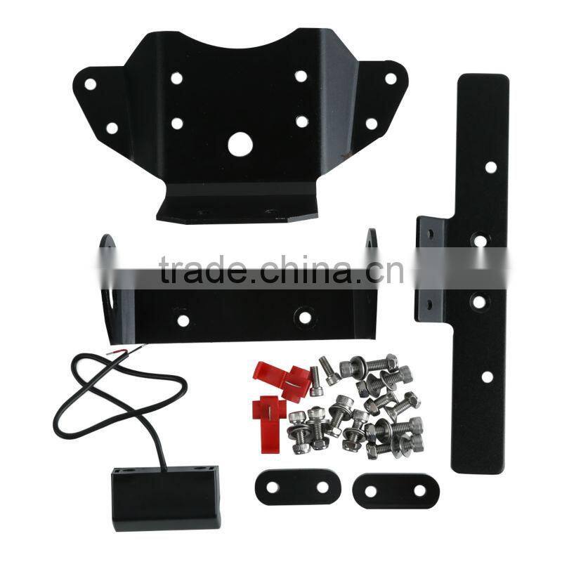 License Plate Holder Bracket For KAWASAKI NINJA 400 2010-2011 ER-6N 2009-2011