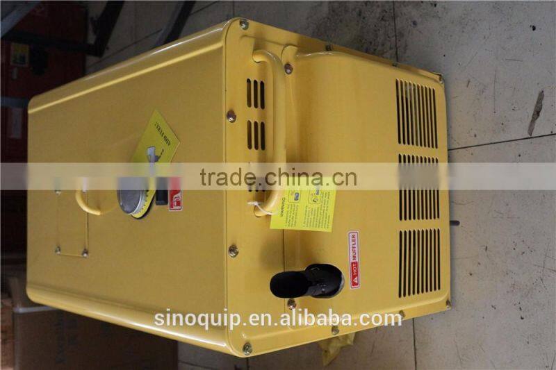 5.5 KVA Single-phase Electric start Silent-type Diesel Welder Generator