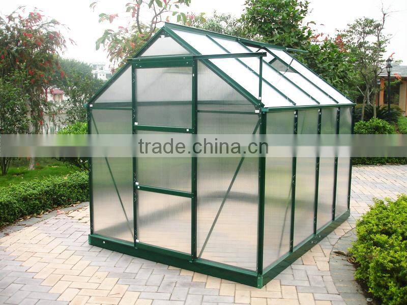 Plastic commercial garden greenhouse for sale