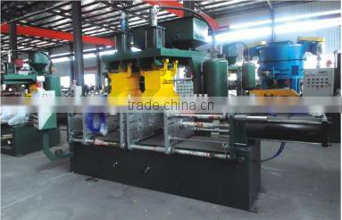 low price vertical colum level part auto cover sand machine for casting foundry/cover sand core shooter