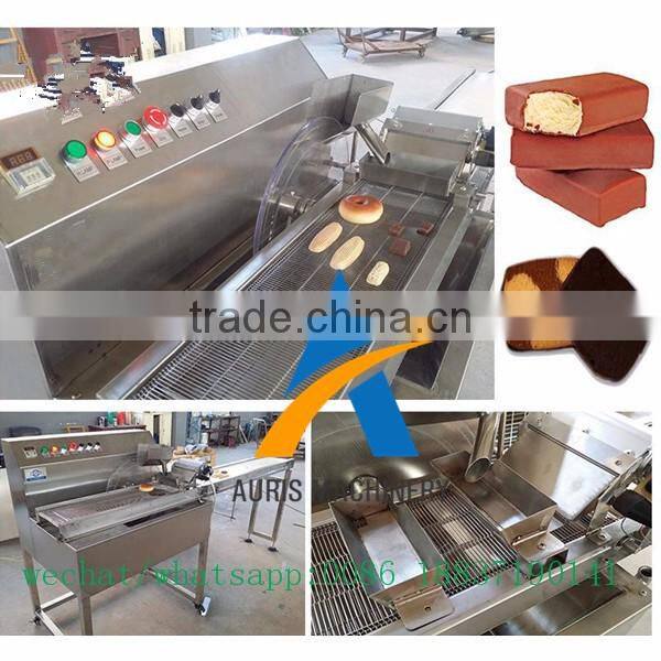 Popular candy cookies enrober chocolate machine
