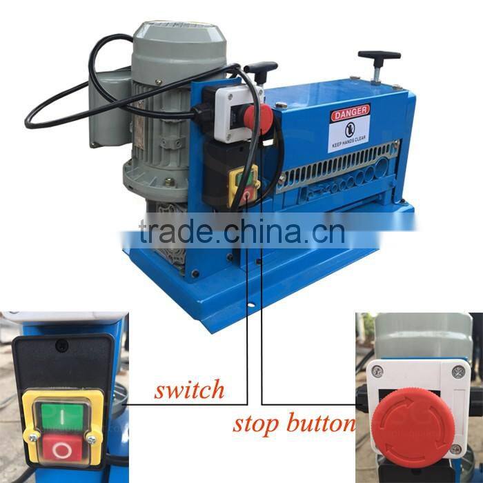 scrap cable wire peeling machine copper wire processing machinery industrial equipment cable manufacturer equipment