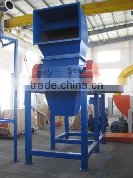 Waste hdpe milk bottle washing recycling crushing drying machine/line