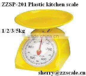 Lower price plastic kitchen scale