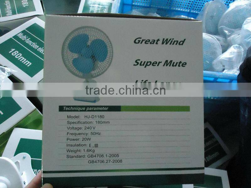 QUALITY 7" OSCILLATING 2 SPEED CLIP ON FAN FOR GROW TENT