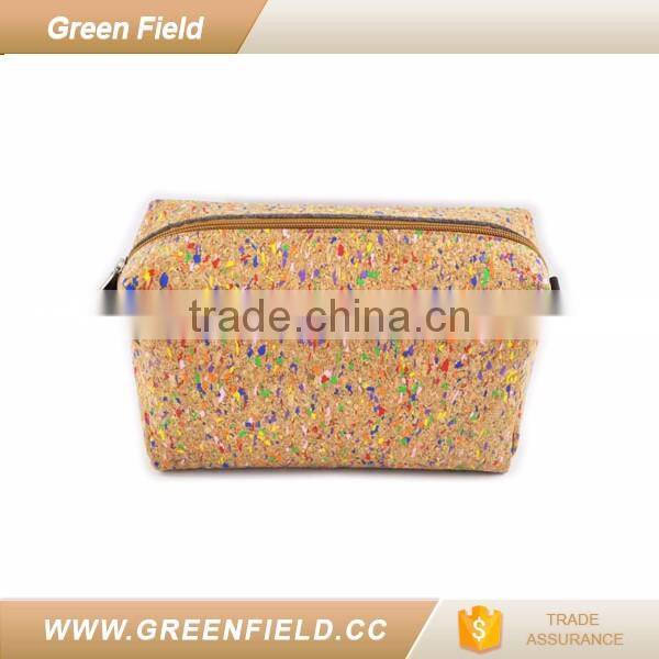 personalized natural cork cosmetic box