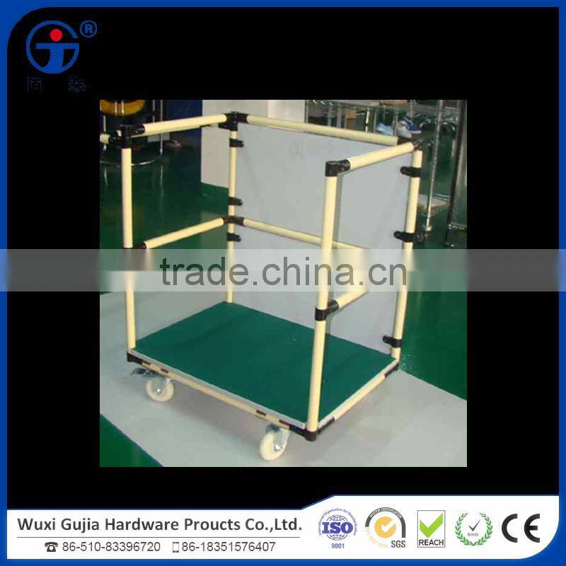 Good quality plastic coated steel pipe for logistics system