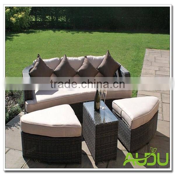 Audu Outdoor Daybed/Outdoor Rattan Garden Daybed