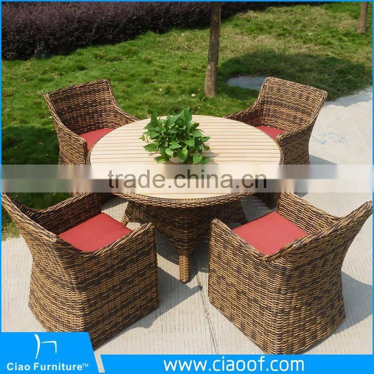 Modern 4 Seats Wholesale Used Rattan Wicker Furniture For Sale/garden furniture set
