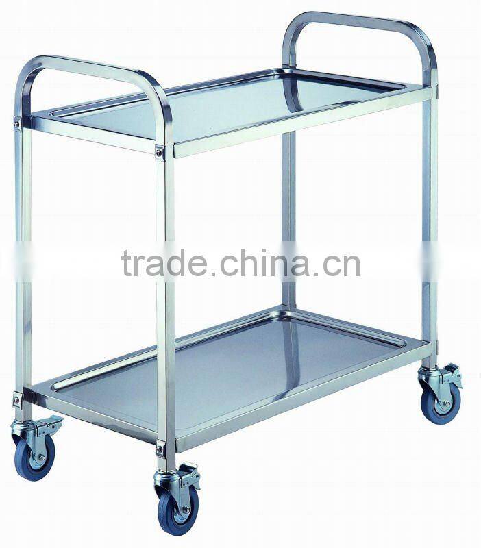 Stainless steel kitchen cart
