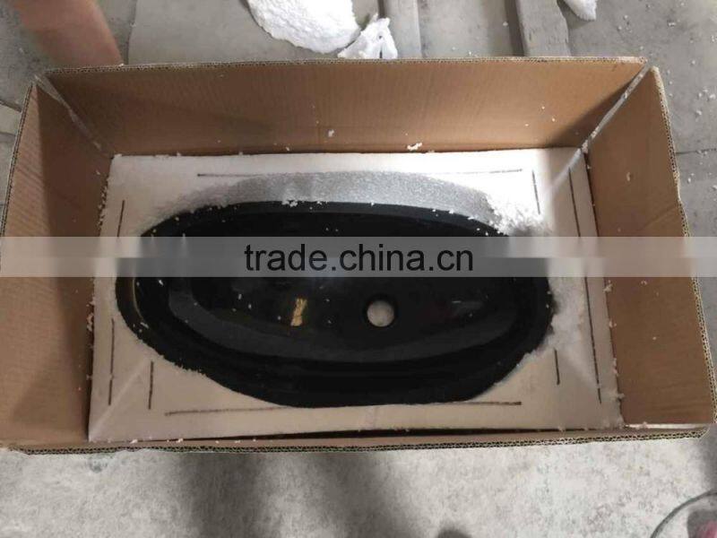 customized carrara white marble wash basin