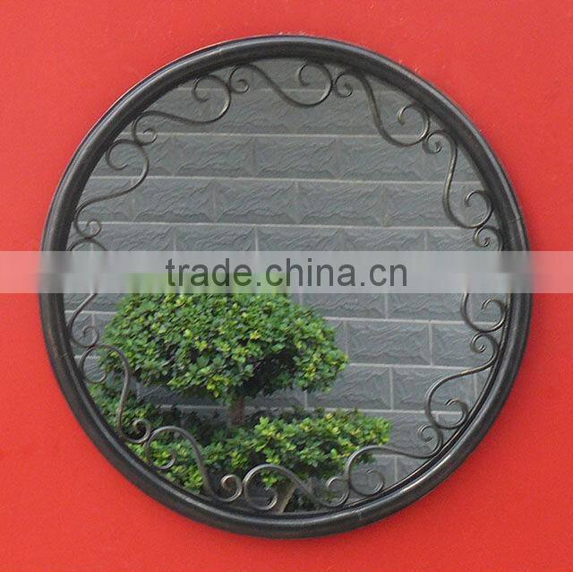 Iron Frame Outdoor& Indoor Wall Mirror