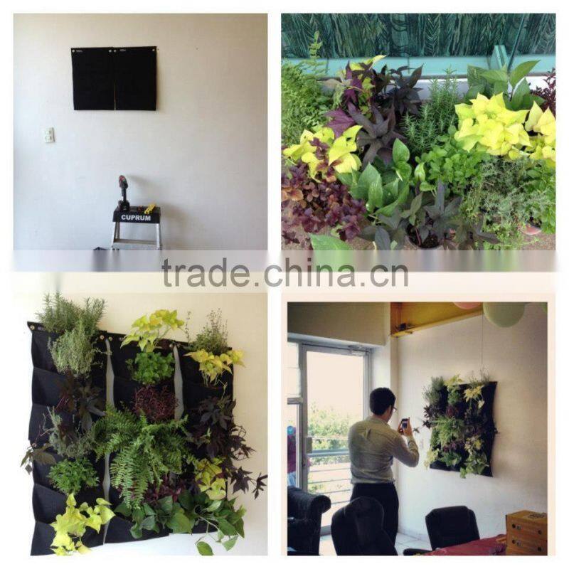 Felt Vertical Garden Grow Bags,Modular Gardening Bag for Exteriors (Vertical Garden)