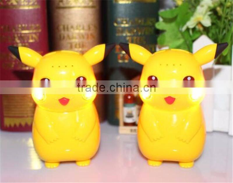 2016 New Arrival universal mobile power bank 10000 mah charging treasure cartoon pokemon go cute Pikachu