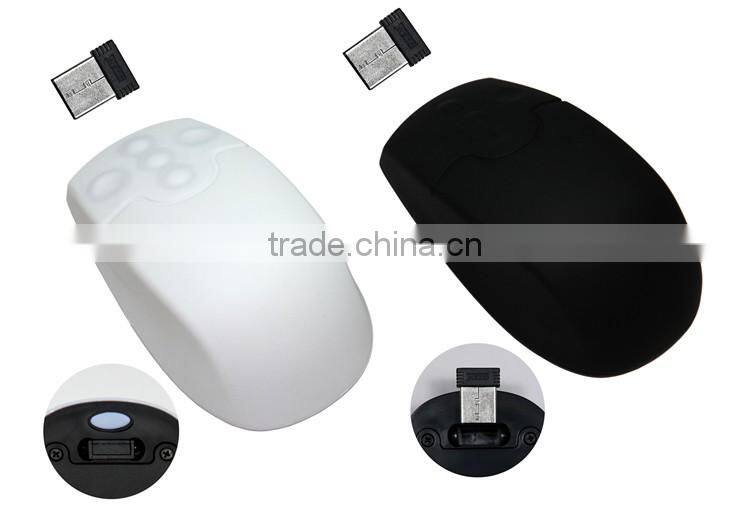 JH-038 waterproof Wireless Optical Mouse 2.4 GHz Wireless Silicone Mouse