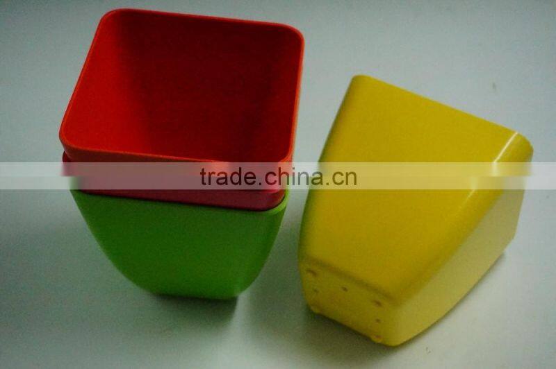 Hefei factory bamboo fiber flower pot
