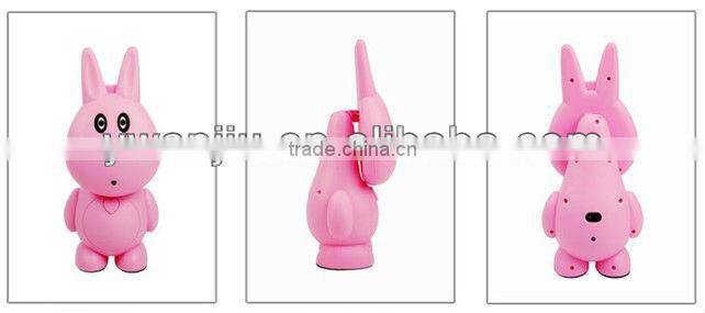 Supply fashion Rabbit cartoon 16LED folding table lamp