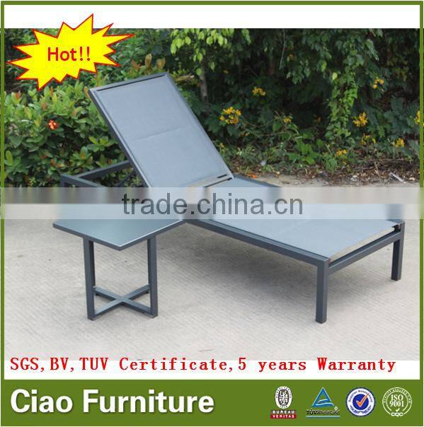 factory seconds outdoor furniture mesh fabric outdoor lounger