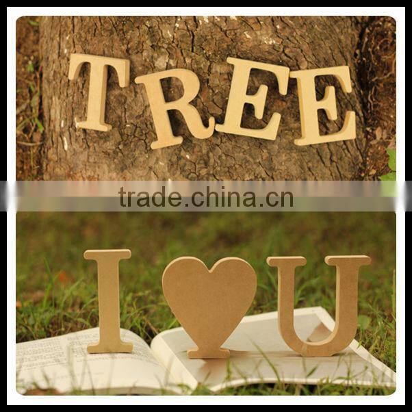 Wooden Letter for sale ,home decorative signs,small wood letters for crafts