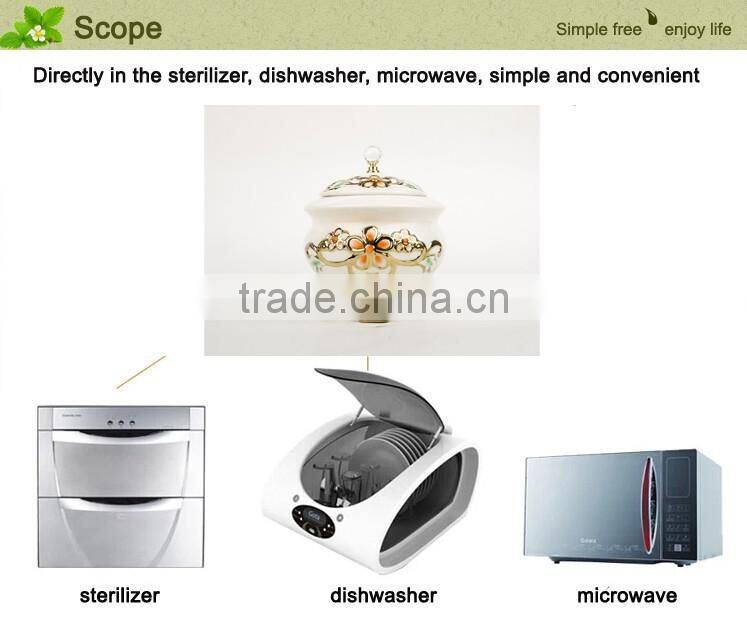 Hot Sale High Quality golden ashtrey, bulk ceramic ashtray with lid