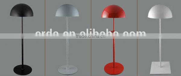 Black Metal Adjustable Hat Display Holder rack