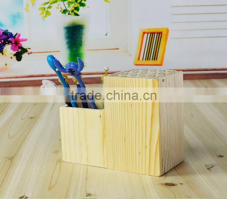 Children's prize gift wooden pen container