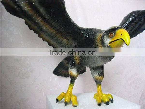 Life size animal statue garden sculpture falcon birds for sale
