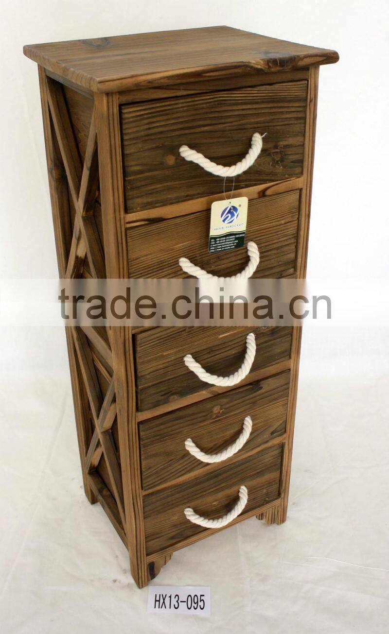 rustic furniture drawer cabinet unfinished wood furniture wholesale