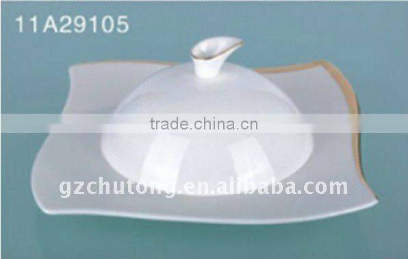 12PCS bone china flower surface ceramic dinnerware tableware set