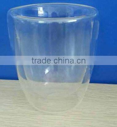 High Quality Double Wall Glass Coffee Cup