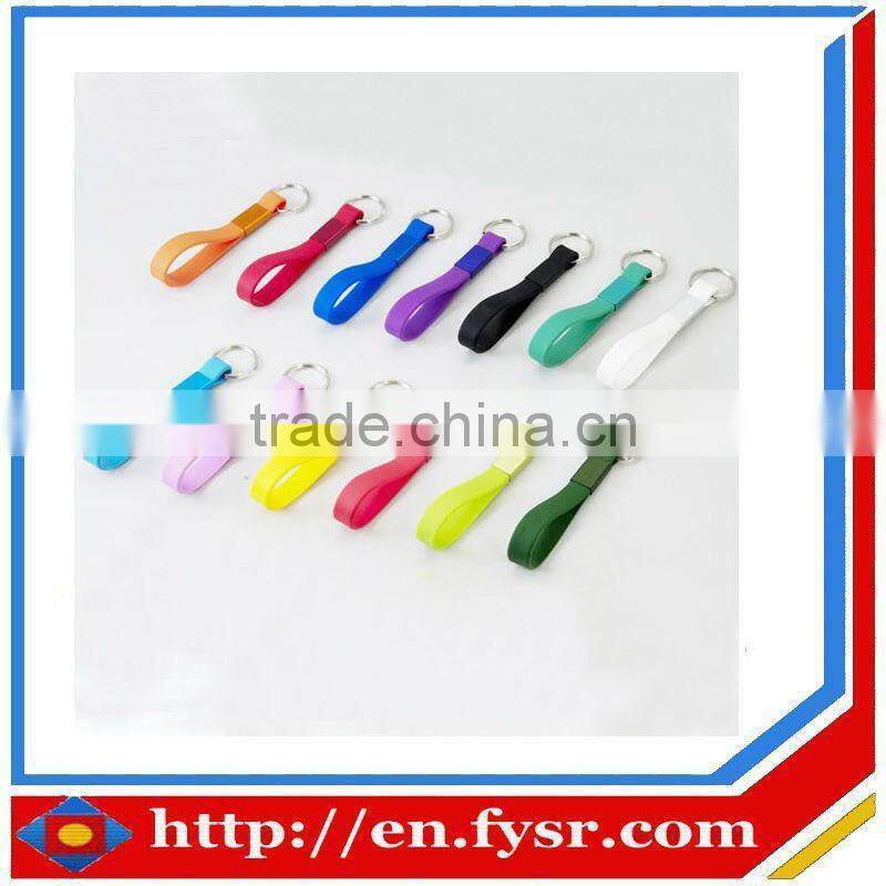 Custom silicone keychain