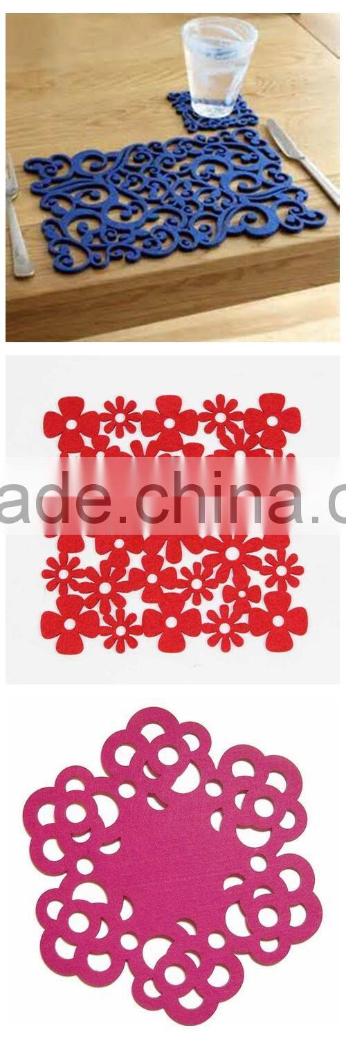 Non woven fabric felt placemat