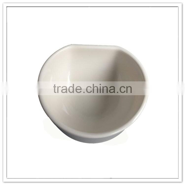 OEM design safety Logo available dog water drinking melamine pet bowls
