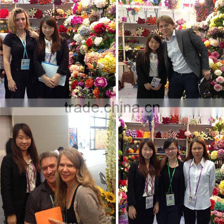 Wholesale real touch latex orchid artificial cymbidium orchids