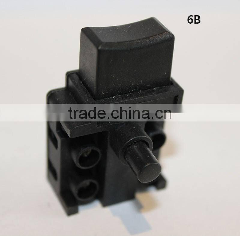 6B electrical switch with lock electric drill switch