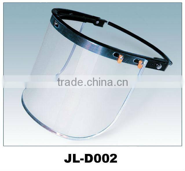 PVC safety face shield visor