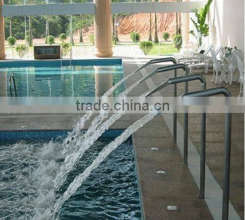 Spa pool use spa waterfall massage spa impactor