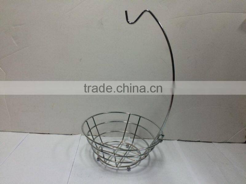 Detachable Fruit Basket Fruit Tree Bowl with Banana Hanger