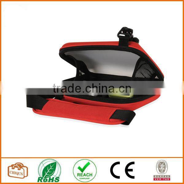 Mini Messenger Bag w/ Built-in Grid-it Organizer RED