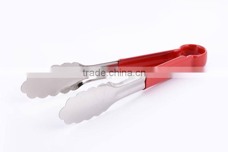 BXZ13 Hot sale High quality kitchen gadgets stainless steel fruit tongs