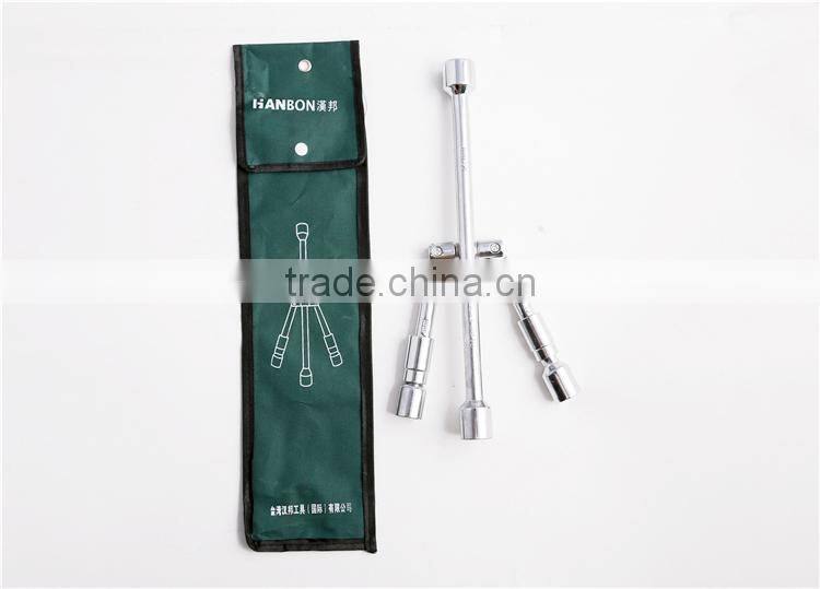 Cross Type Folding Tire Wrench Flexible Automotive Wrench