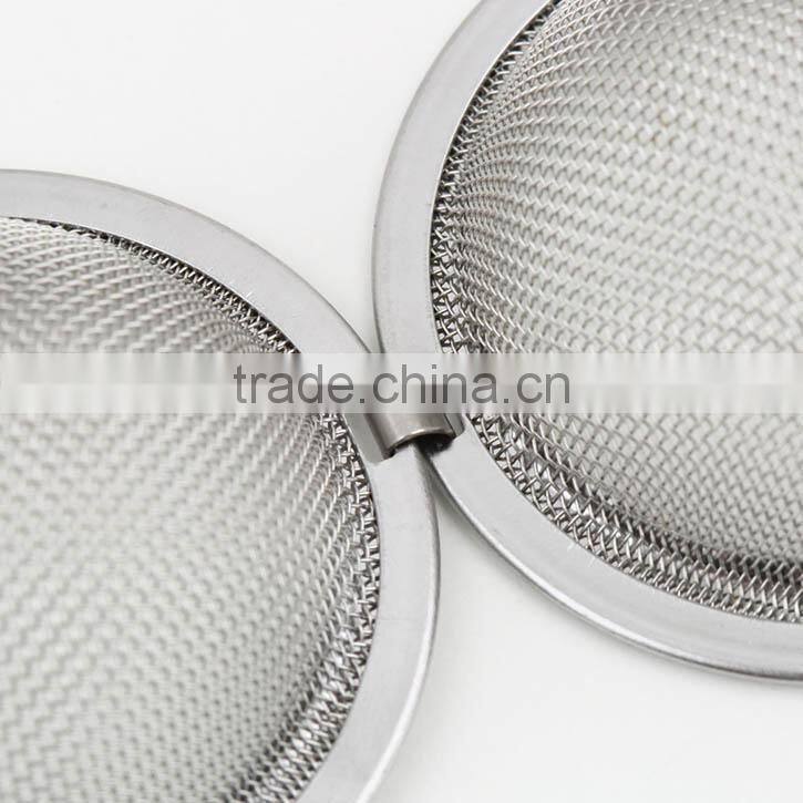 Tea Strainer Stainless Steel Wire Mesh Tea Infuser Strainer Kettles Locking Spice Egg Shaped Tea Ball Strainer